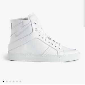 White High-Top Sneakers
